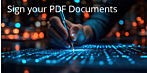 How to Safely and Reliably Sign Your PDF Document!