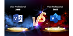 Visio Professional 2019 vs. Visio Professional 2021