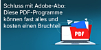 PDF-Software Vergleich 2026 - Die 5 besten Adobe Acrobat Alternativen