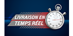 Que signifie "livraison en temps réel" ?