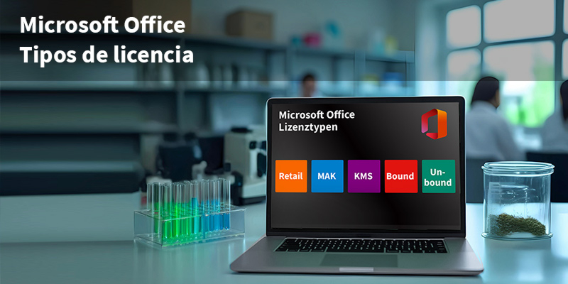 3 - Explicación de los tipos de licencia de Microsoft Office: Diferencias entre Retail, MAK, Bound, Unbound y Microsoft 365 - y cuál es la opción más adecuada para usted