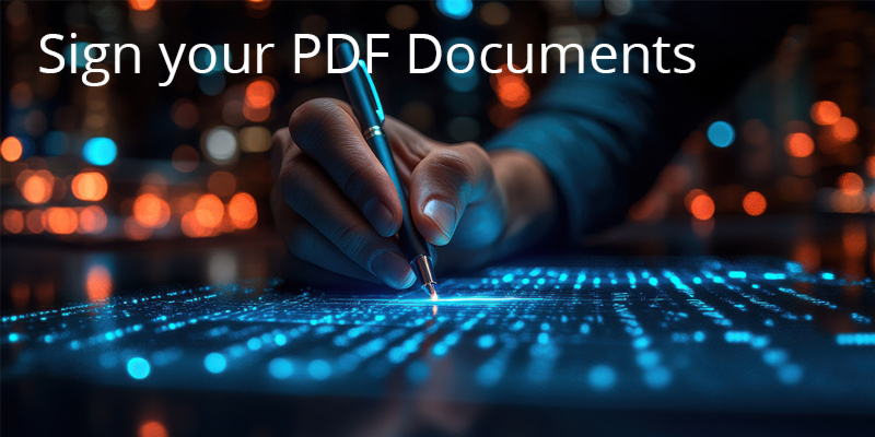 How to Safely and Reliably Sign Your PDF Document!