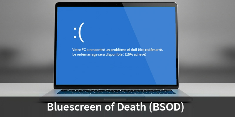 Bluescreen of Death (BSOD) et comment les utilisateurs Windows peuvent résoudre ce problème