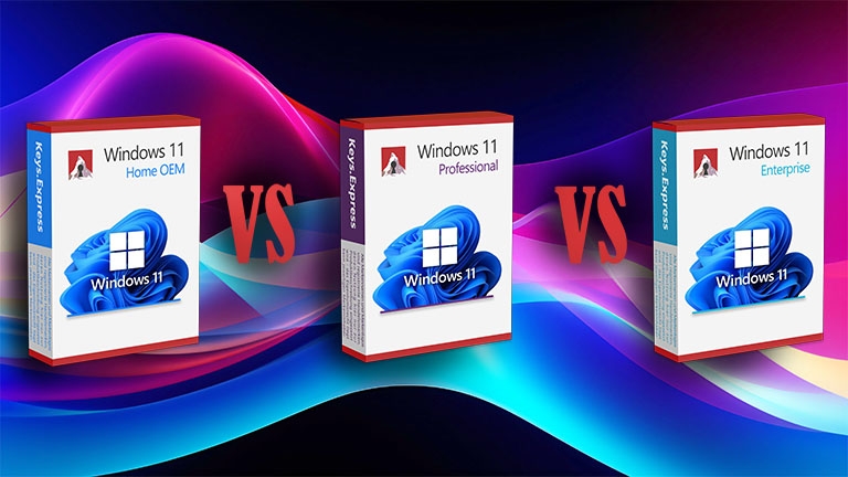 Windows Home vs Windows Pro vs Windows Entreprise