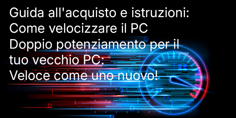 Accelerare un PC Windows lento: pulizia e migrazione su SSD