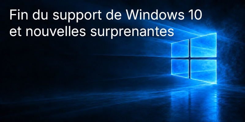 Fin du support de Windows 10 : plus de support depuis un an, mais les mises à jour de sécurité sont toujours disponibles