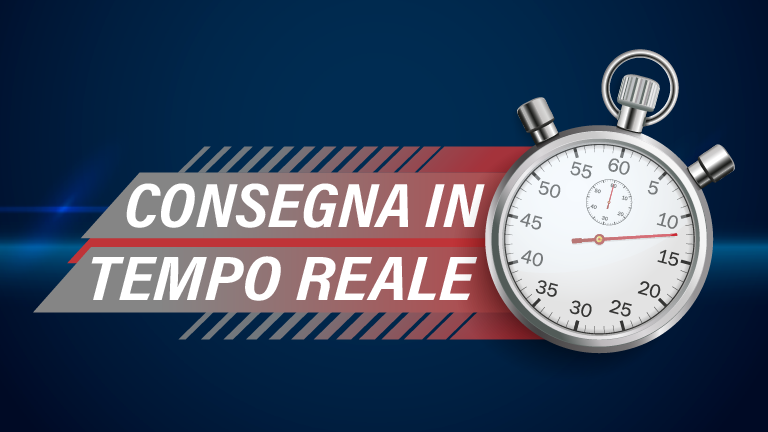 Cosa significa "consegna in tempo reale"?