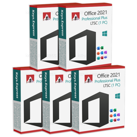 Microsoft Office 2021 Pro Plus (5 Keys)