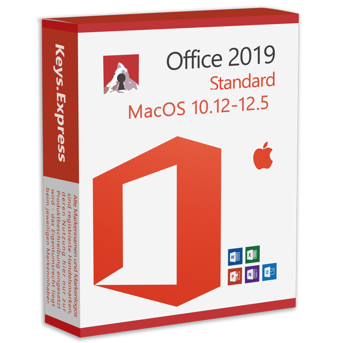 Buy Microsoft Office 2019 Standard MacOS Key | legal keys at