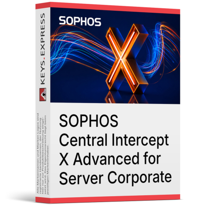 SOPHOS Central Intercept X Advanced for Server Corporate from 10D/1Y (Global)