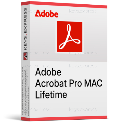 Adobe Acrobat Pro MAC Lifetime