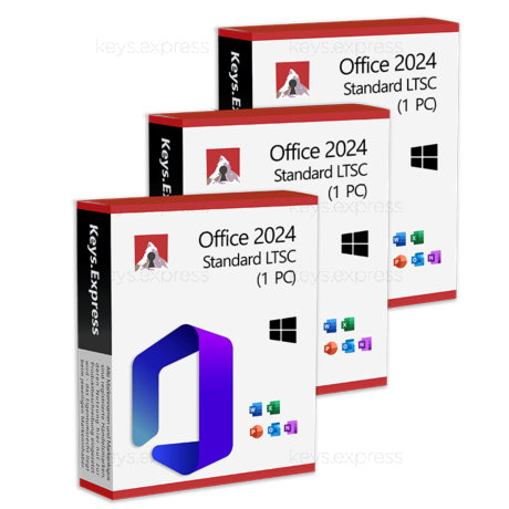 Microsoft Office 2024 Standard (3 Keys)