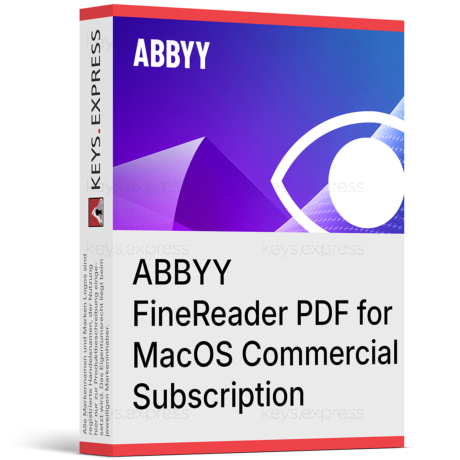 ABBYY FineReader PDF for MacOS Commercial Subscription