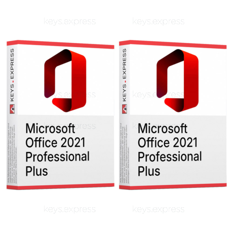 Microsoft Office 2021 Pro Plus (2 Keys)