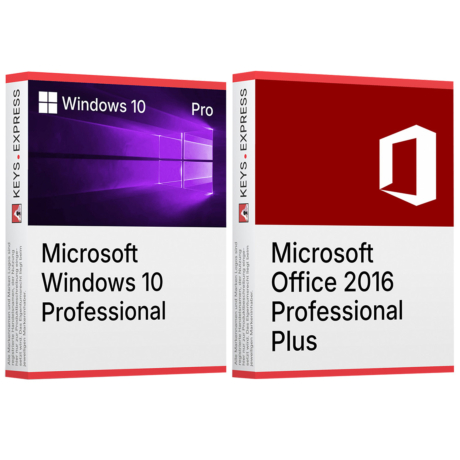 Windows 10 Professional & Office 2016 Professional Plus Keys