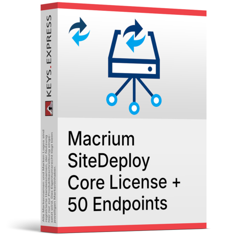 Macrium SiteDeploy Core License + 50 Endpoints