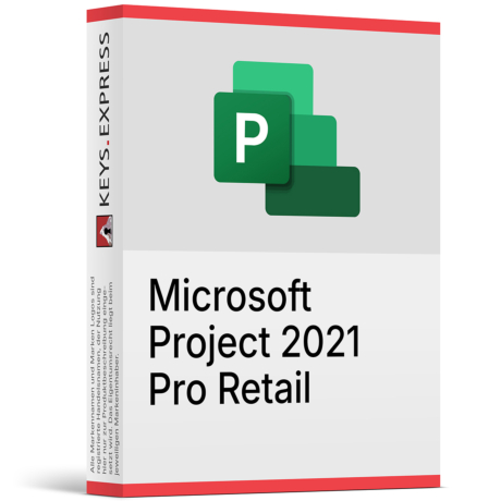Microsoft Project 2021 Pro Retail Key