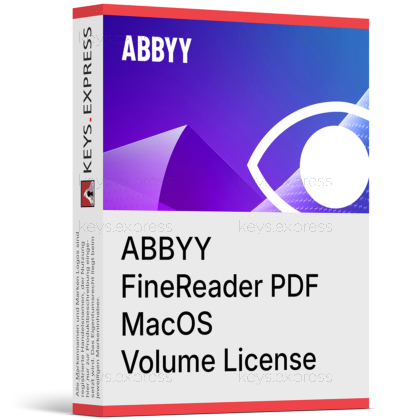 ABBYY Finereader PDF MacOS Volume License