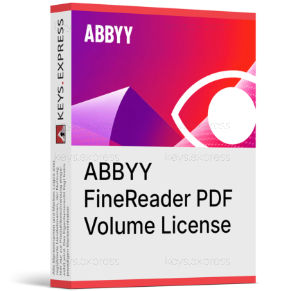 ABBYY Finereader PDF Volume License