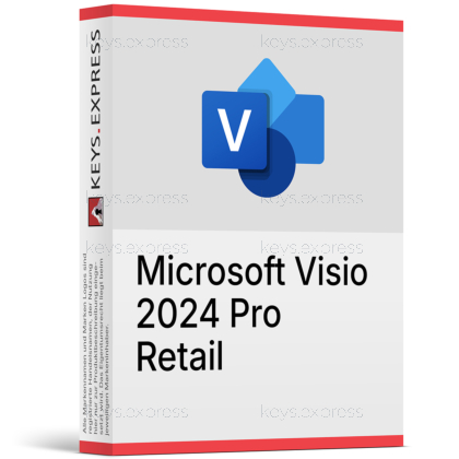 Microsoft Visio 2024 Pro Retail Key (MS account global)