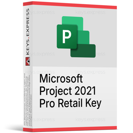 Microsoft Project 2021 Pro Retail Key