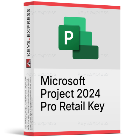 Microsoft Project 2024 Pro Retail Key (MS account global)