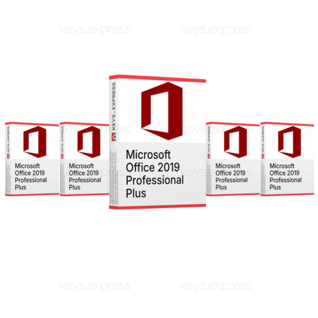 Microsoft Office 2019 Pro Plus (5 Keys)