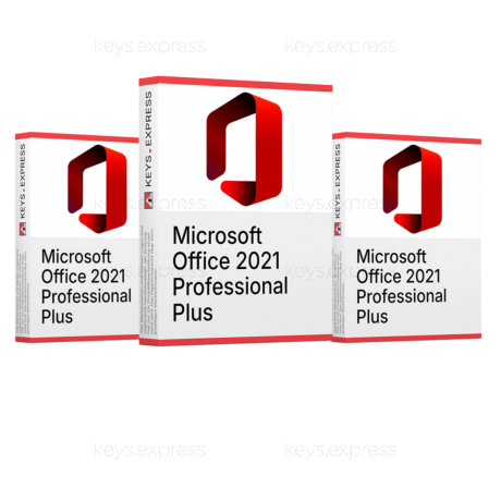 Microsoft Office 2021 Pro Plus (3 Keys)