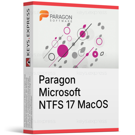 Paragon Microsoft NTFS 17 MacOS