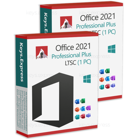 Microsoft Office 2021 Pro Plus (2 Keys)