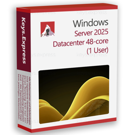 Microsoft Server 2025 Datacenter 48-core Key (1 User)