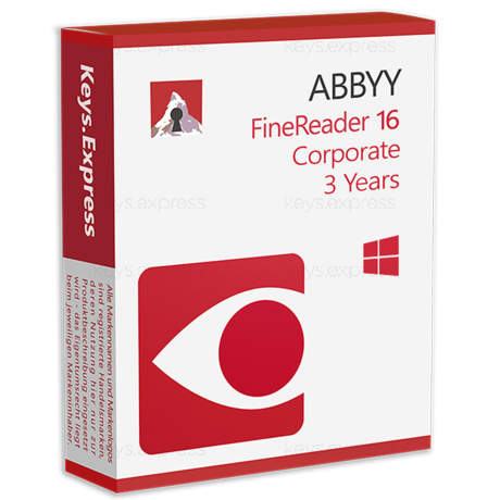 ABBYY FineReader PDF 16 Corporate 3 Years