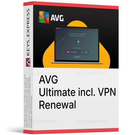 AVG Ultimate incl. VPN Renewal Key (Global)