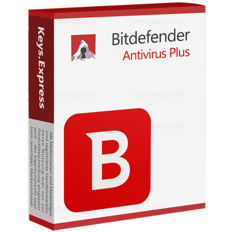 Bitdefender Antivirus Plus 3D/1Y Key (Europe)