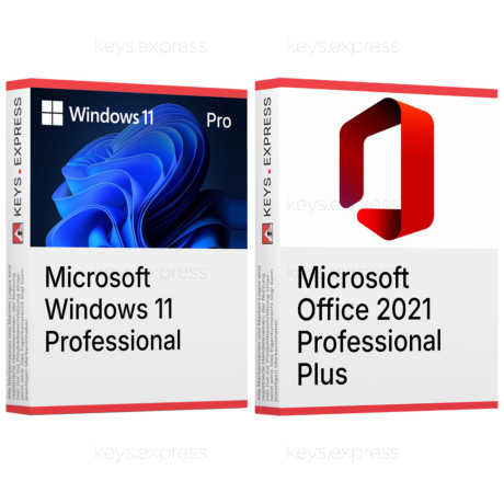 Windows 11 Professional & Office 2021 Professional Plus Keys