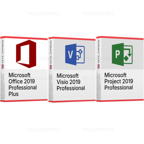 Office & Visio & Project 2019 Professional Keys