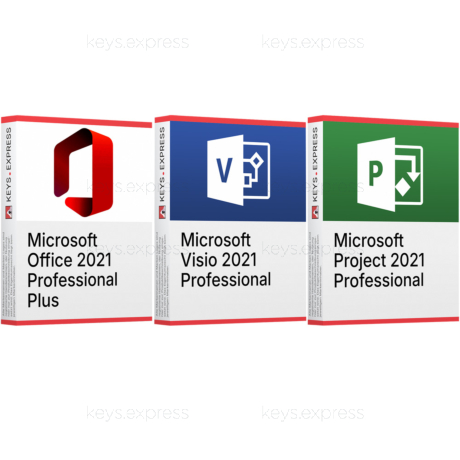 Office & Visio & Project 2021 Professional Keys