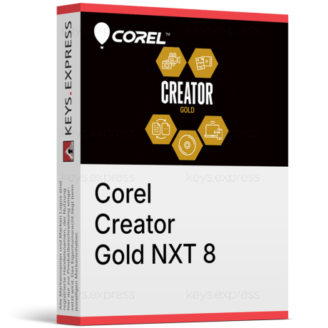 Corel Creator Gold NXT 8