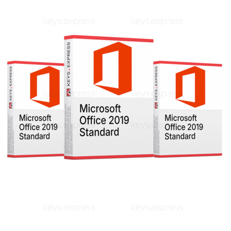 Microsoft Office 2019 Standard (3 Keys)