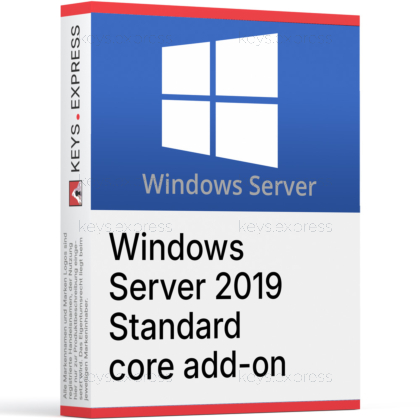 Microsoft Server 2019 Standard core add-on