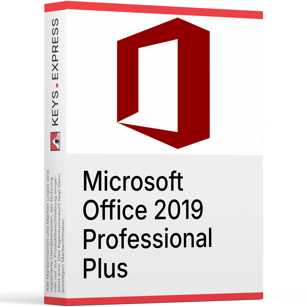 Microsoft Office 2019 Professional Plus Key