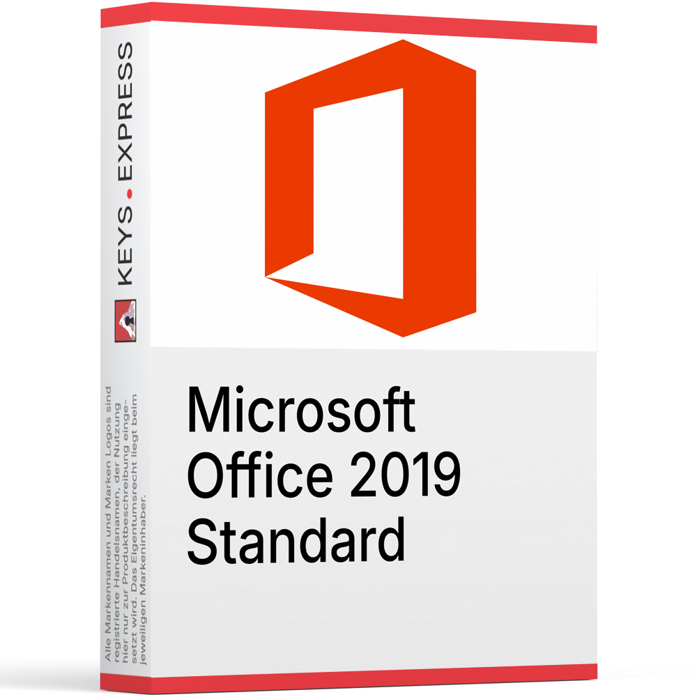 Microsoft Office 2019 Standard Key