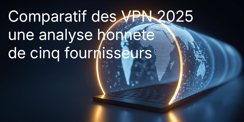 Comparatif des VPN 2025 : une analyse honnête de cinq fournisseurs
