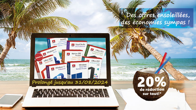 Votre trousse à outils pour l'école et le travail avec une remise de 20 %