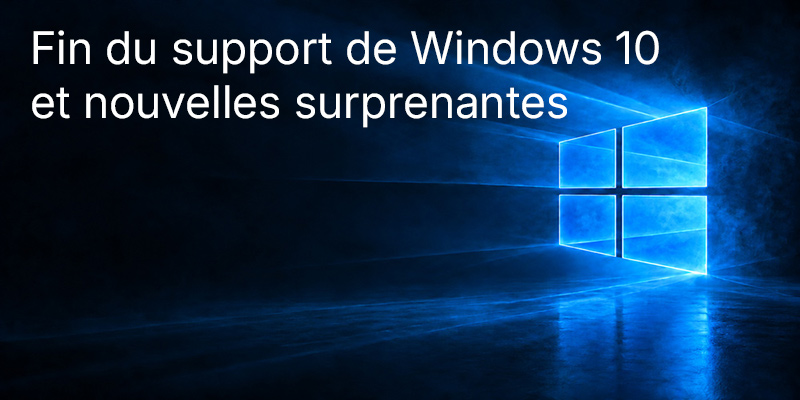 Fin du support de Windows 10 : plus de support depuis un an, mais les mises à jour de sécurité sont toujours disponibles