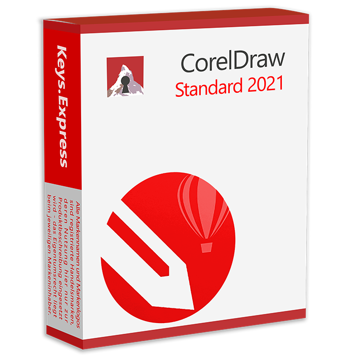 CorelDraw Standard 2021 - Keys Support