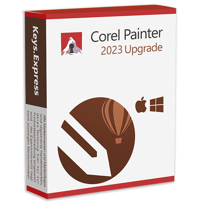 Corel Painter 2023 Upgrade - Keys Support